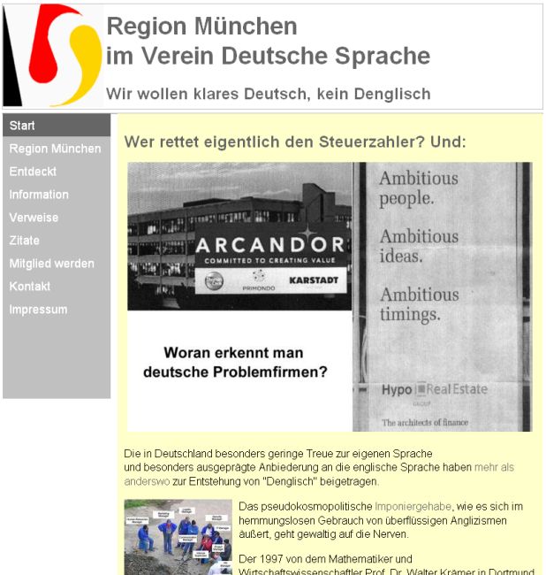 Verein Deutsche Sprache Region Mnchen